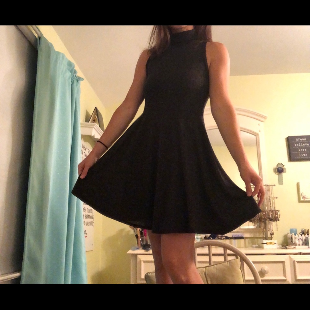 Turtle neck dress